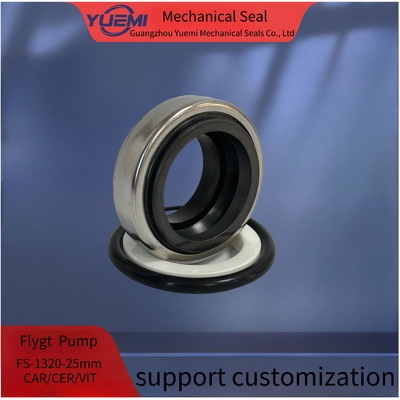 Xylem Flygt Tubos de água vedações mecânicas industriais 310 1310 -25 CER CAR NBR TC TC Fkm